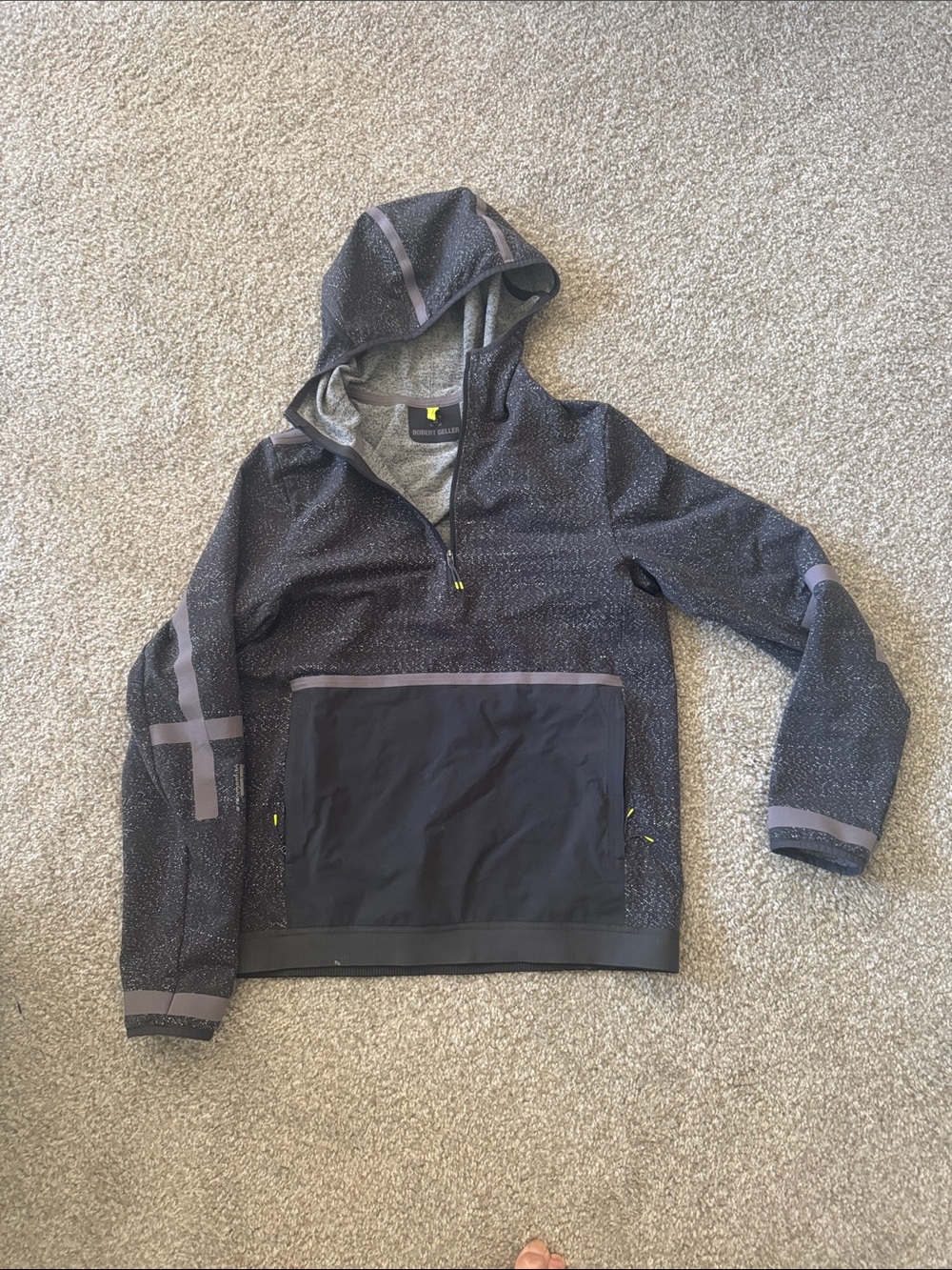Lululemon x Robert Geller Take The Moment Hooded 1/2 Zip Rare